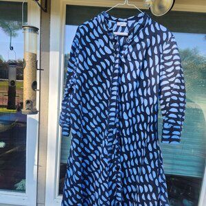 Zuri XL dress, blue moon